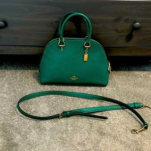 Coach Katy Satchel in Genuine Leather